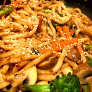 Sesam-Nudeln